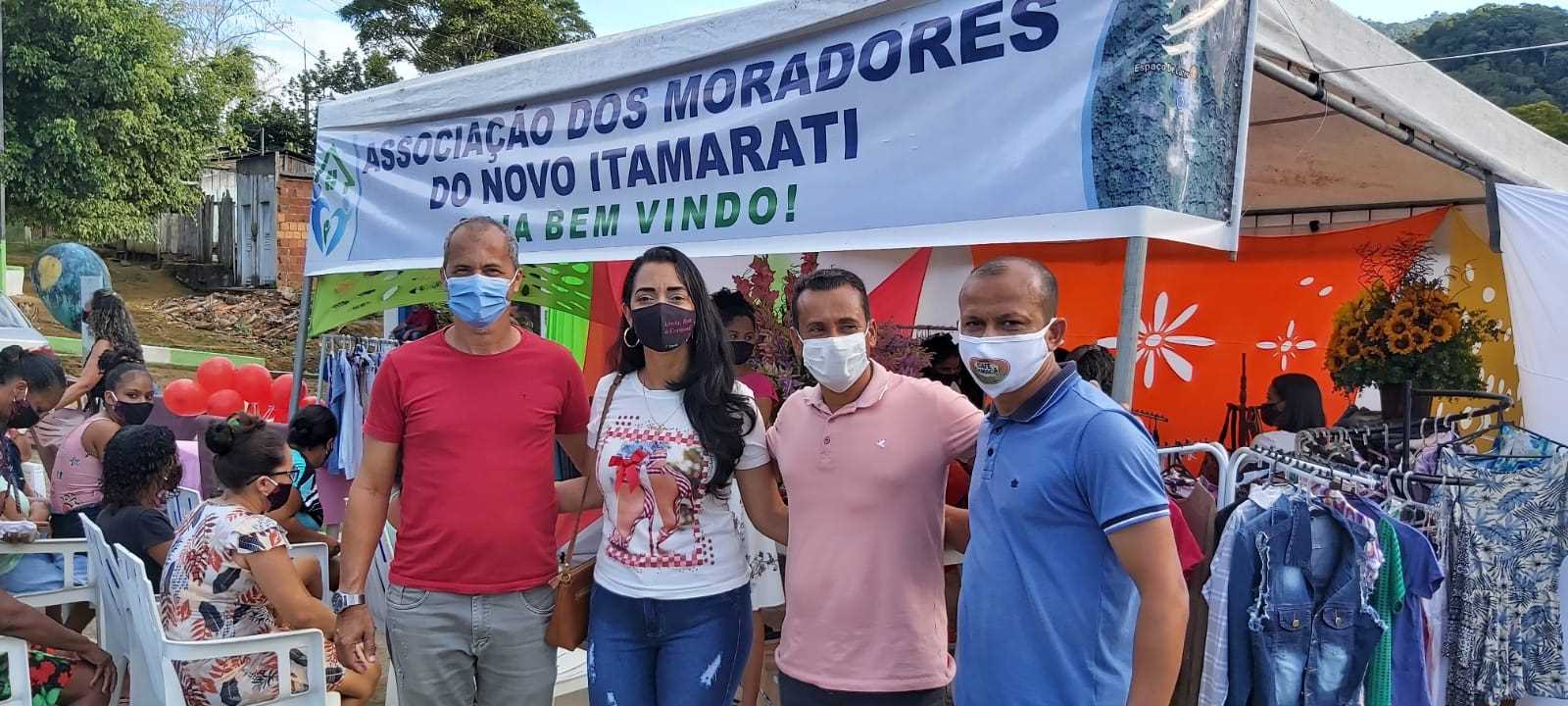 Camacã: Mães do Novo Itamarati (Biscó) são contempladas com o II Brechó Solidário